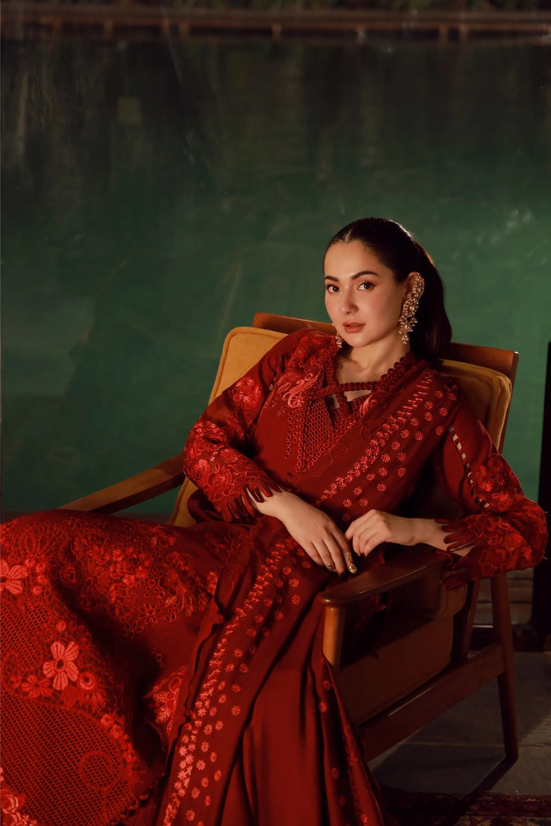 Riya - Winter Shawl Unstitched - Maryam Hussain