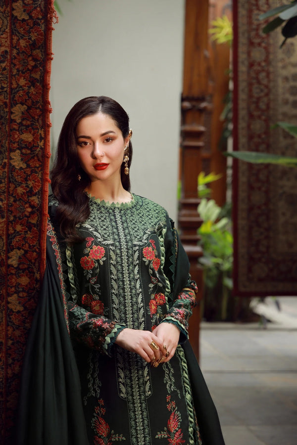 Almas - Winter Shawl Unstitched - Maryam Hussain