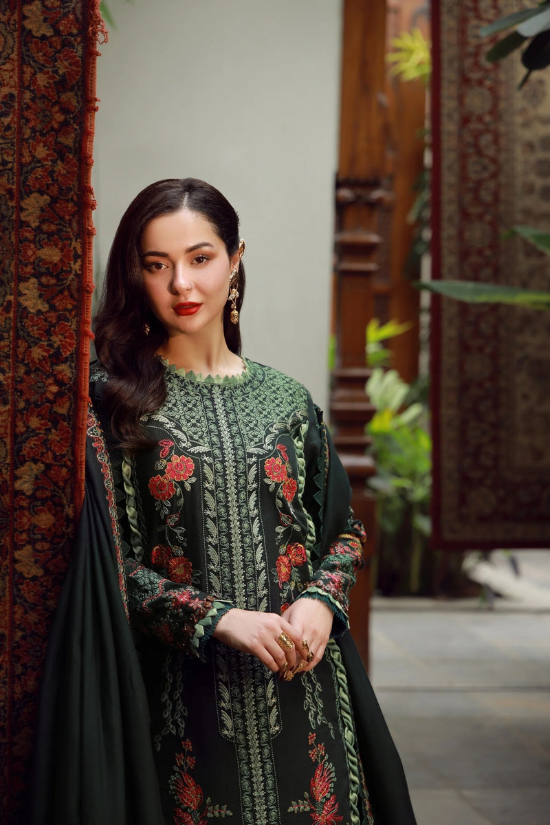 Almas - Winter Shawl Unstitched - Maryam Hussain