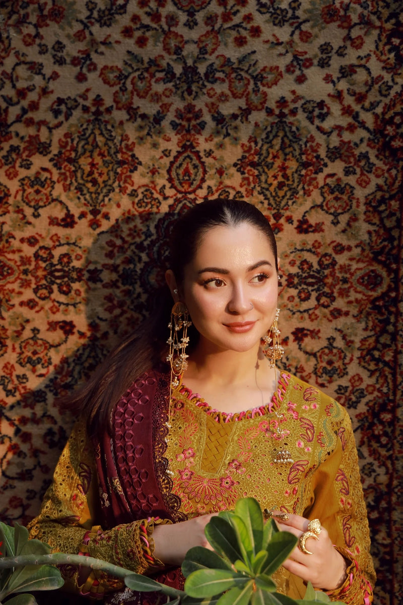 Soz - Winter Shawl Unstitched - Maryam Hussain