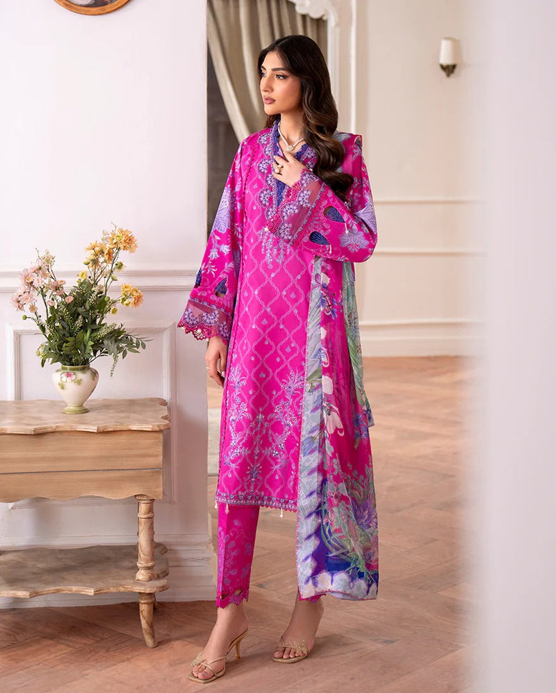 Novah 6A - Aezel Embroidered Cambric - Roheenaz