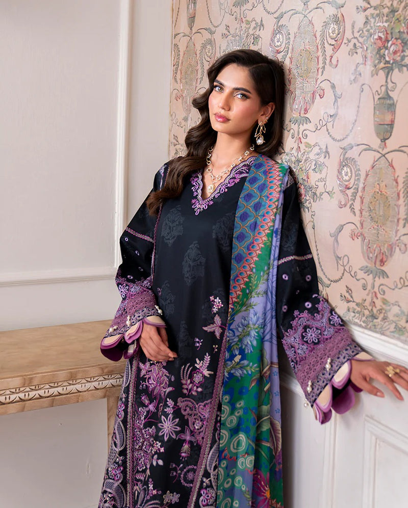 Emera 5A - Aezel Embroidered Cambric - Roheenaz