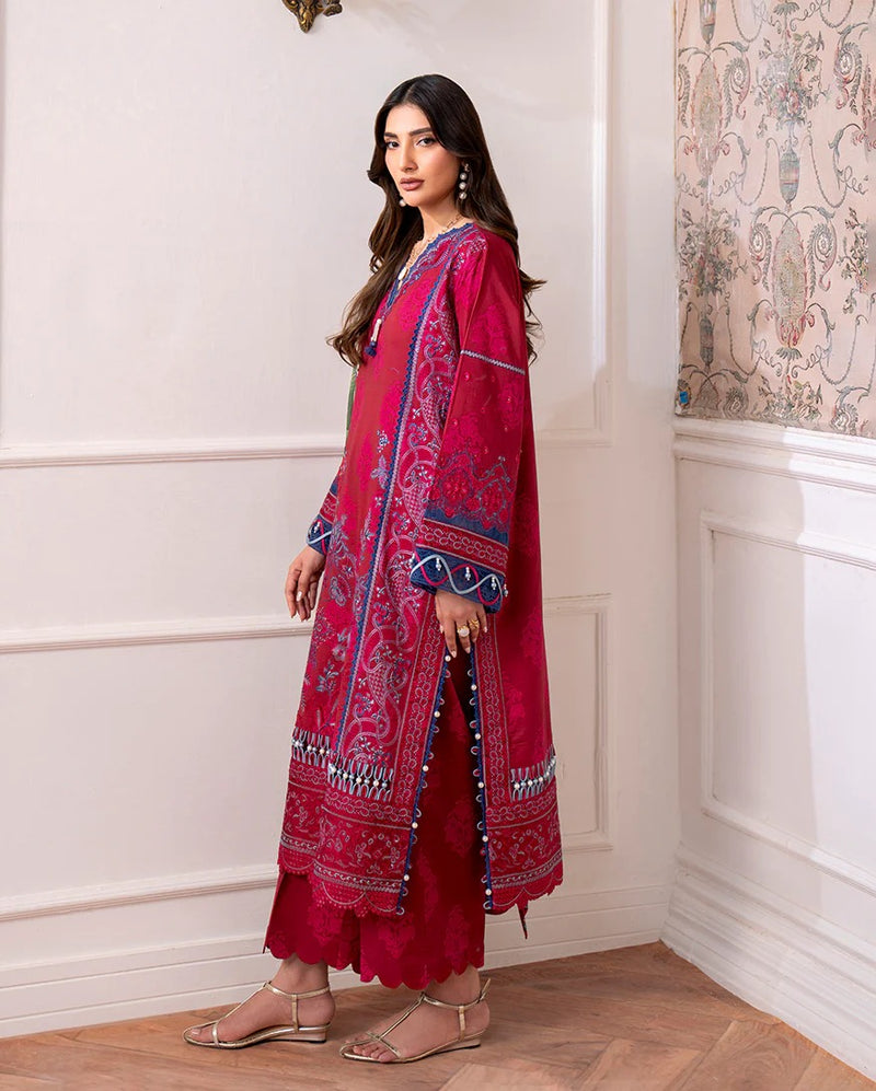 Oriva 5B - Aezel Embroidered Cambric - Roheenaz