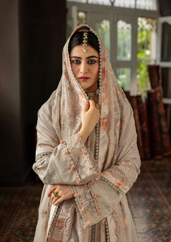 07 - Bali - Karandi With Embroidered Chiffon - Kahf