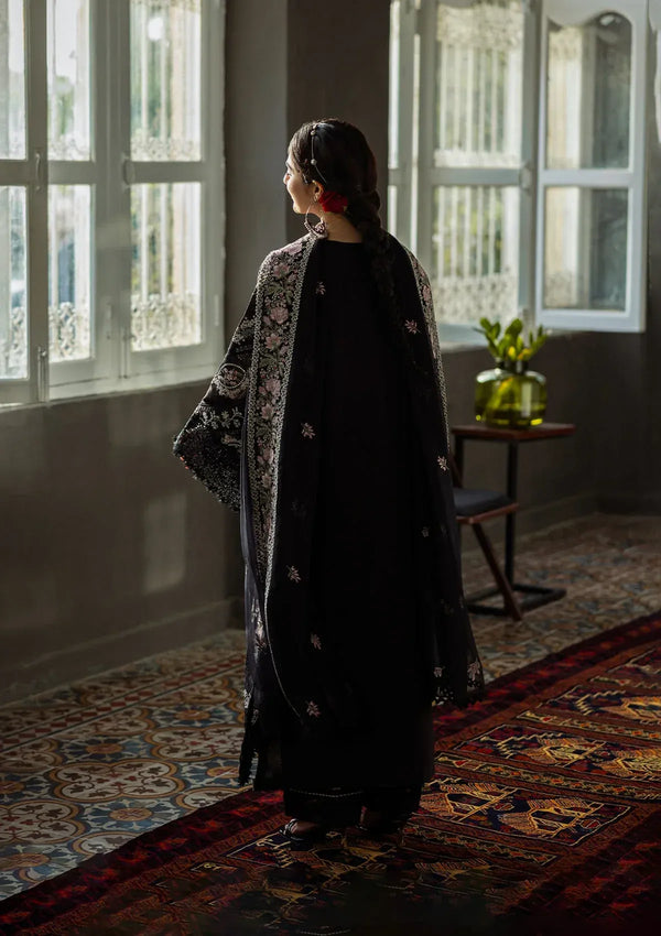 6B - Liara - Karandi With Embroidered Chiffon - Kahf