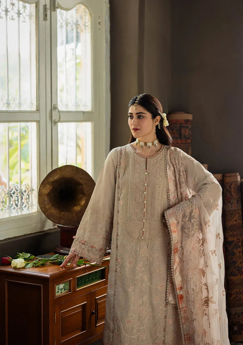 07 - Bali - Karandi With Embroidered Chiffon - Kahf