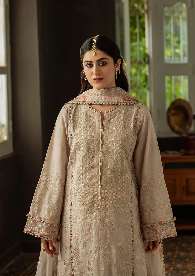 07 - Bali - Karandi With Embroidered Chiffon - Kahf