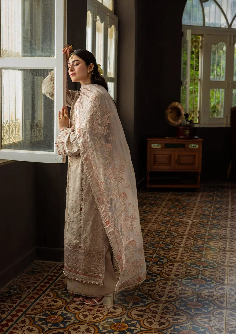 07 - Bali - Karandi With Embroidered Chiffon - Kahf