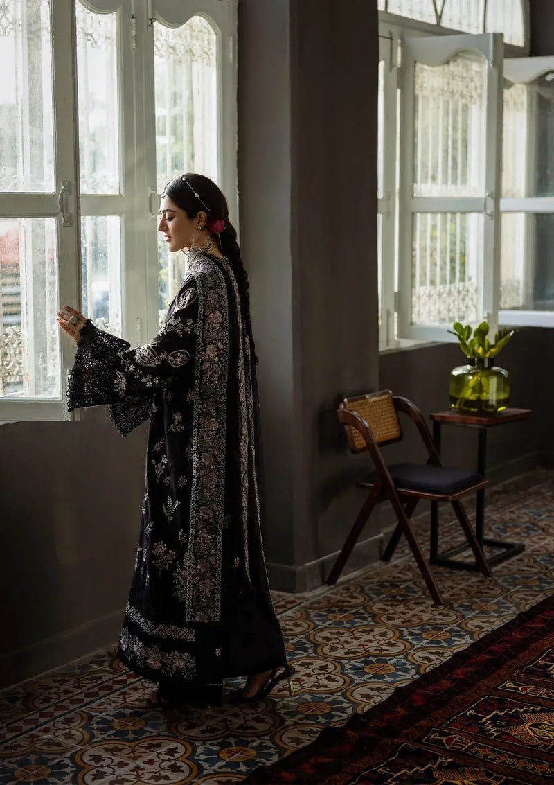 6B - Liara - Karandi With Embroidered Chiffon - Kahf