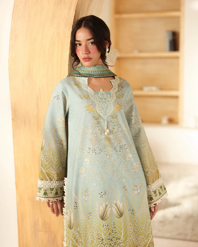 RNZ07A Zirwa - Pareesa Printed Cambric - Roheenaz