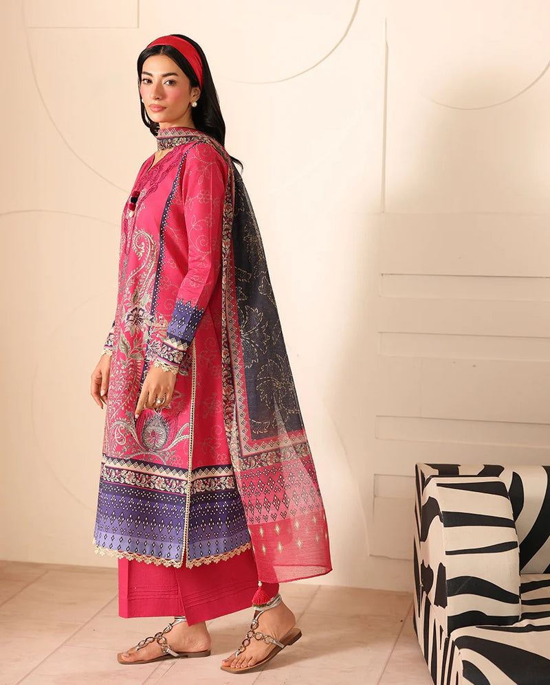 RNZ03A Rameen - Pareesa Printed Cambric - Roheenaz