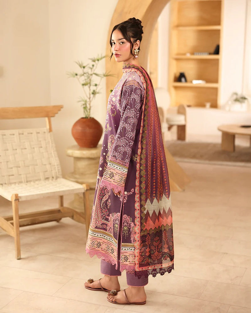 RNZ04B Mahveena - Pareesa Printed Cambric - Roheenaz
