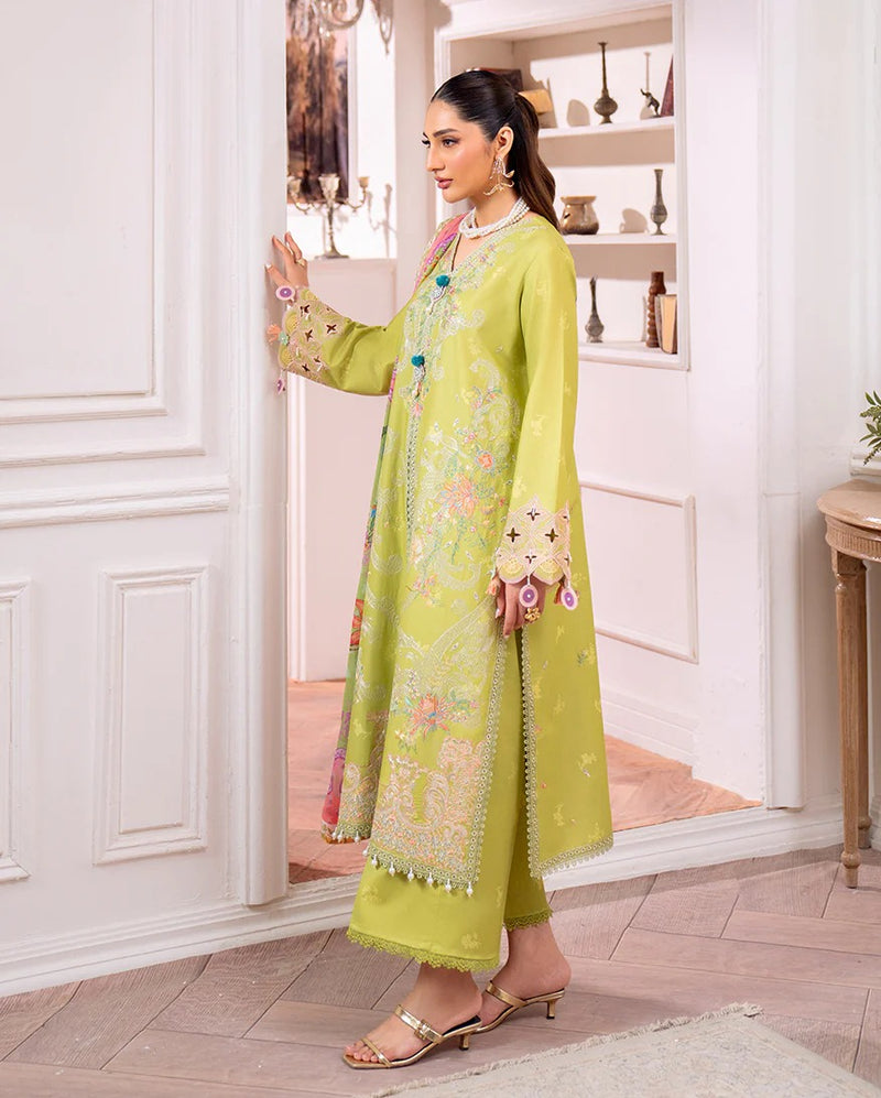 Arven 8A - Aezel Embroidered Cambric - Roheenaz