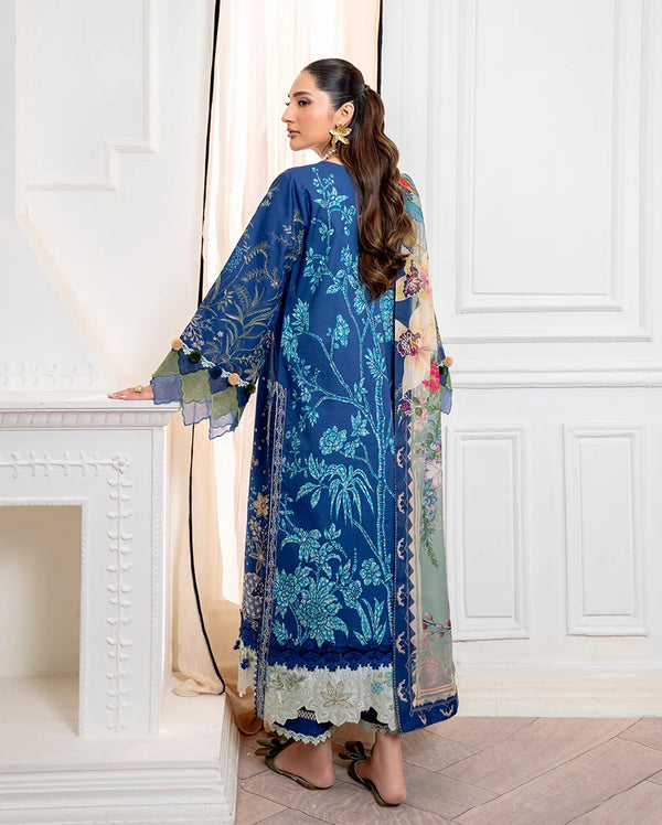 Insha 1A - Aezel Embroidered Cambric - Roheenaz