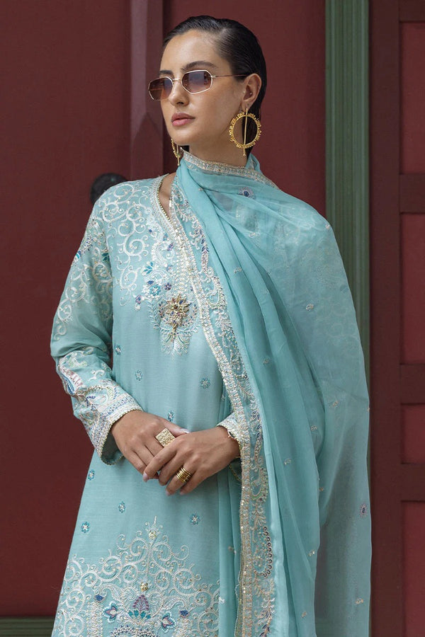 Freyelle - Nuvera Unstitched Raw Silk - Mushq Hemline
