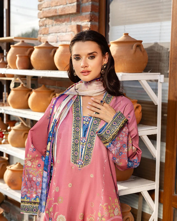 Meridian Bloom - Nirvana Printed Silk - Mushq Hemline