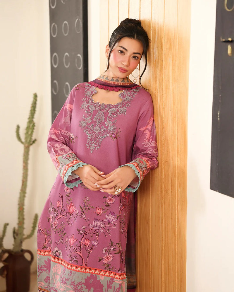 RNZ01B Nabeeha - Pareesa Printed Cambric - Roheenaz