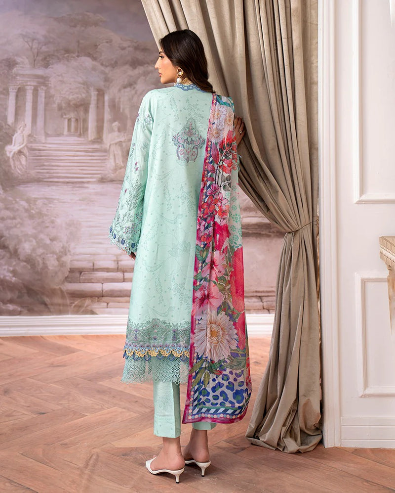 Avira 7A - Aezel Embroidered Cambric - Roheenaz