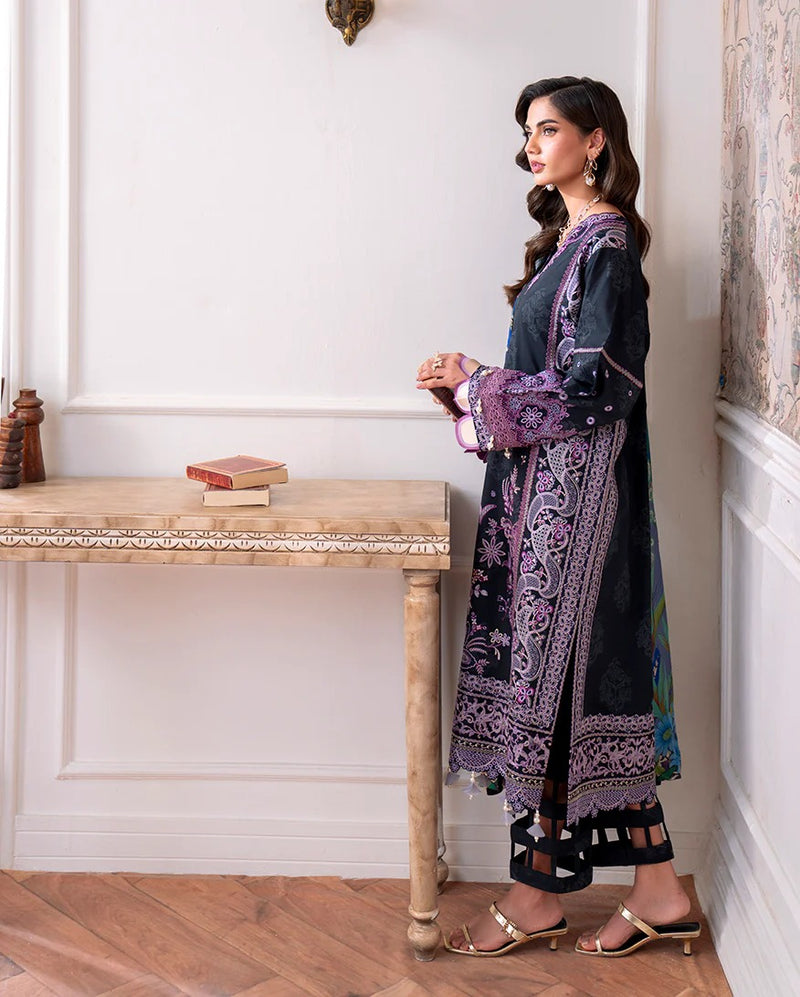 Emera 5A - Aezel Embroidered Cambric - Roheenaz