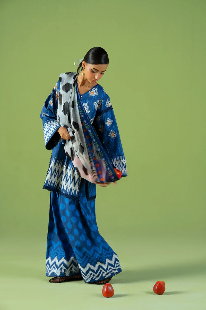 City Bloom - JP09 - Joolie Print`s Unstitched - Saira Rizwan