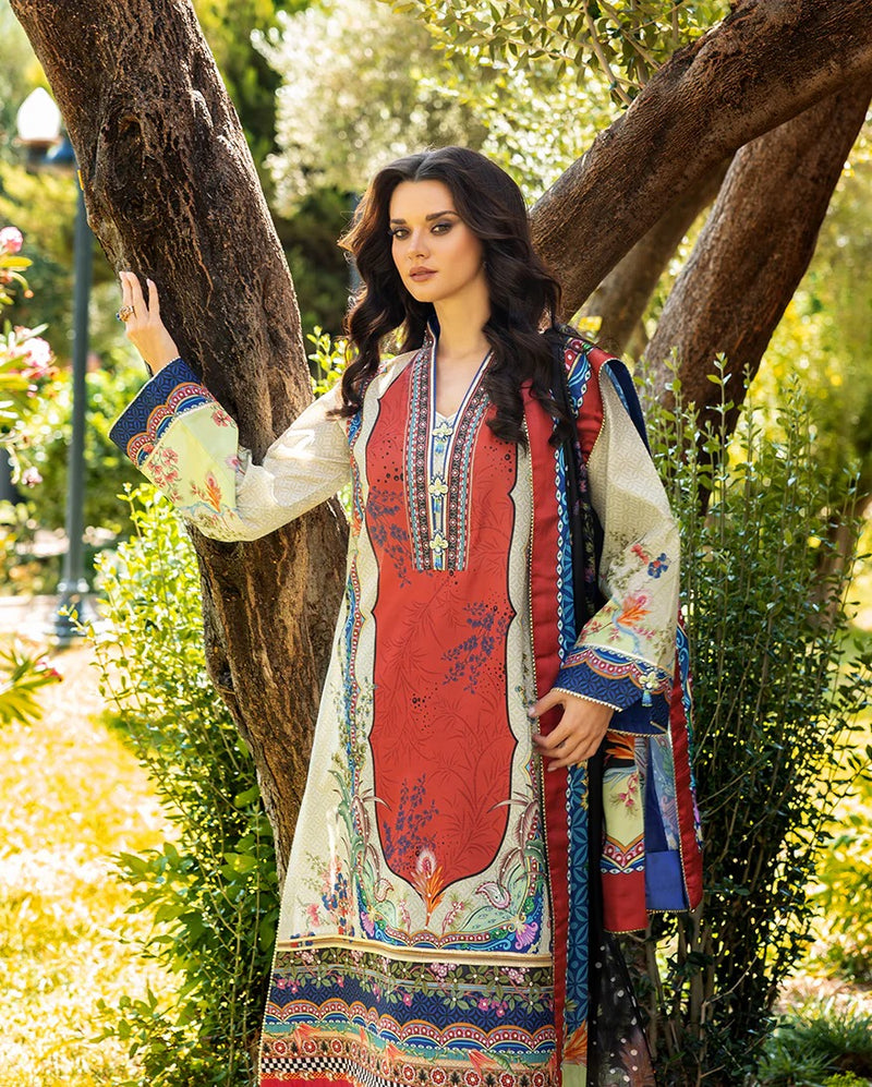 Ethereal Gleam - Nirvana Printed Silk - Mushq Hemline