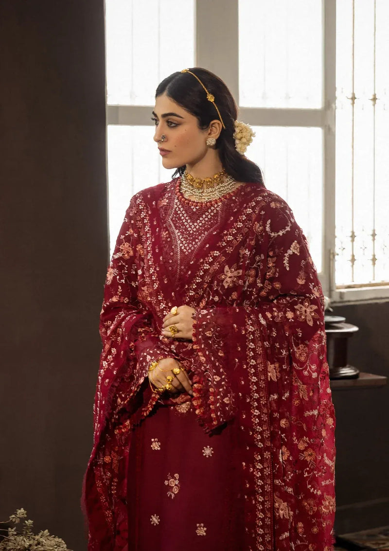 03 - Roselith - Karandi With Embroidered Chiffon - Kahf