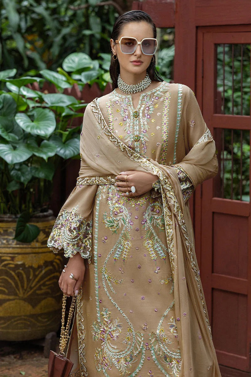 Ardena - Nuvera Unstitched Raw Silk - Mushq Hemline