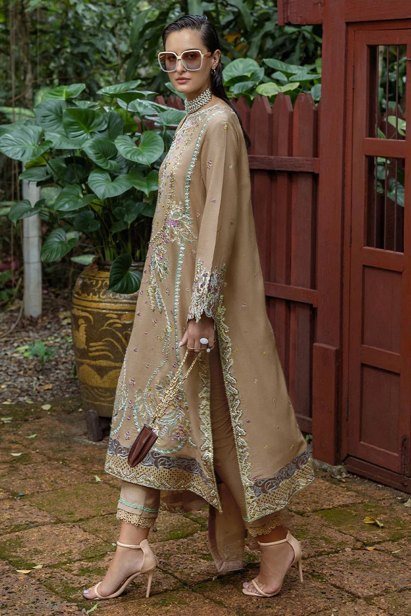 Ardena - Nuvera Unstitched Raw Silk - Mushq Hemline