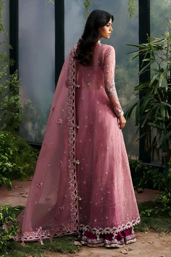 Seraira  - La Fuchsia Festive Unstitched - Afrozeh