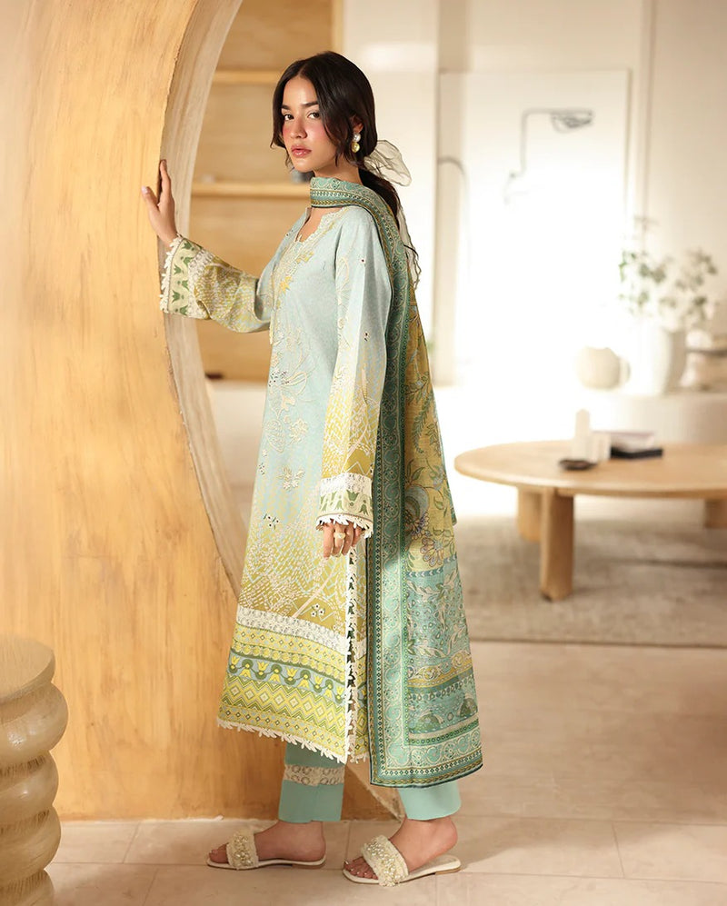 RNZ07A Zirwa - Pareesa Printed Cambric - Roheenaz