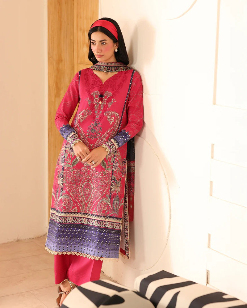 RNZ03A Rameen - Pareesa Printed Cambric - Roheenaz