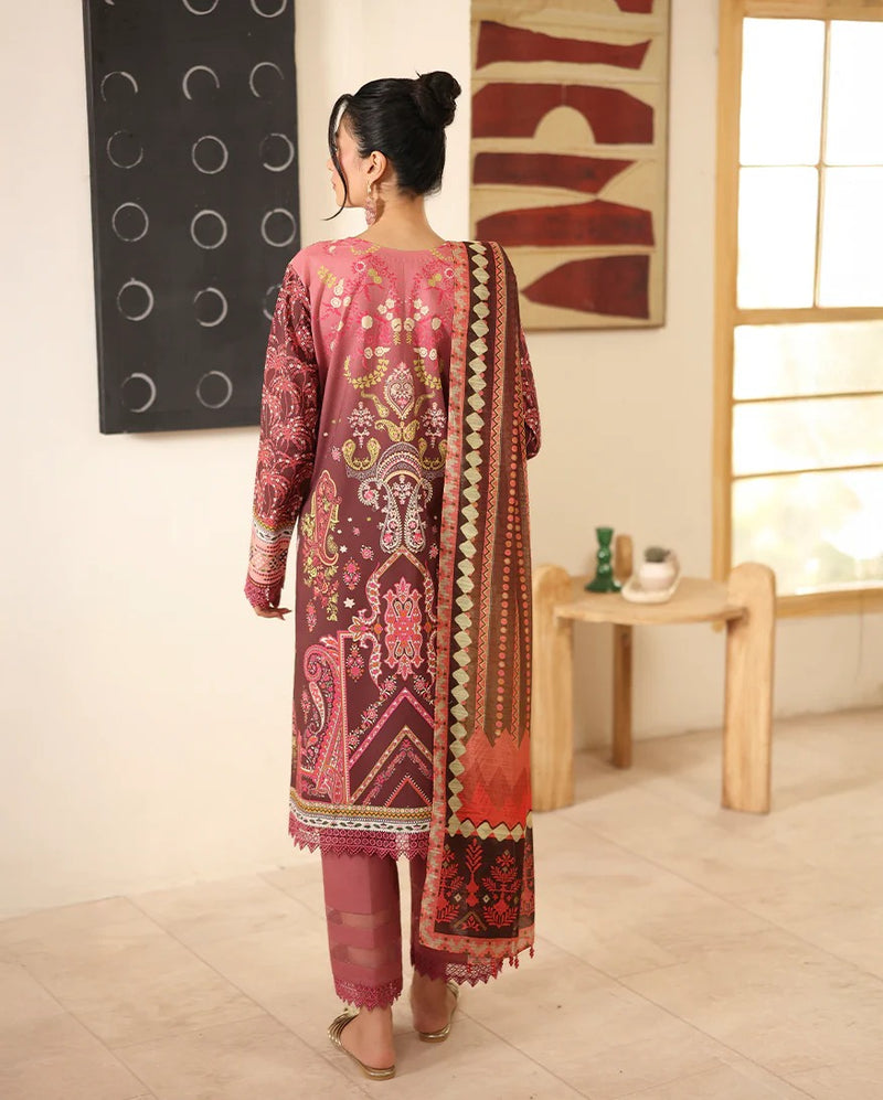 RNZ04A Humaina - Pareesa Printed Cambric - Roheenaz
