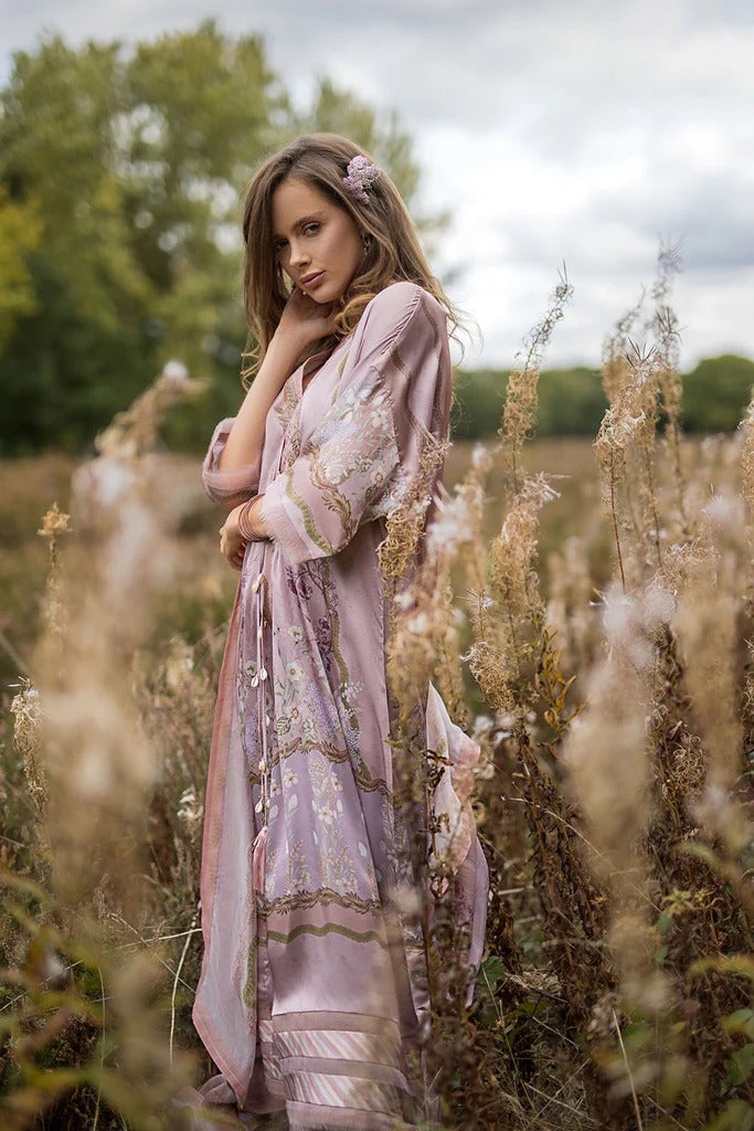 D 09 - Silk Satin Unstitched - Sobia Nazir