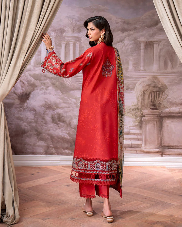 Lyrah 7B - Aezel Embroidered Cambric - Roheenaz