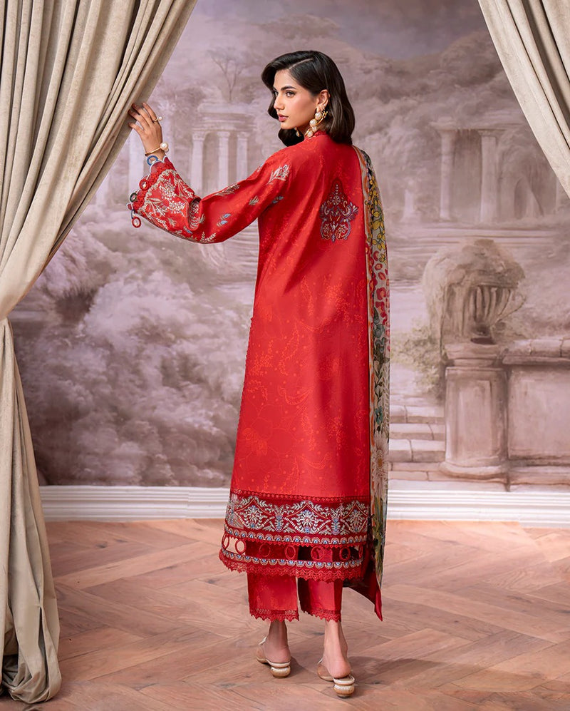 Lyrah 7B - Aezel Embroidered Cambric - Roheenaz