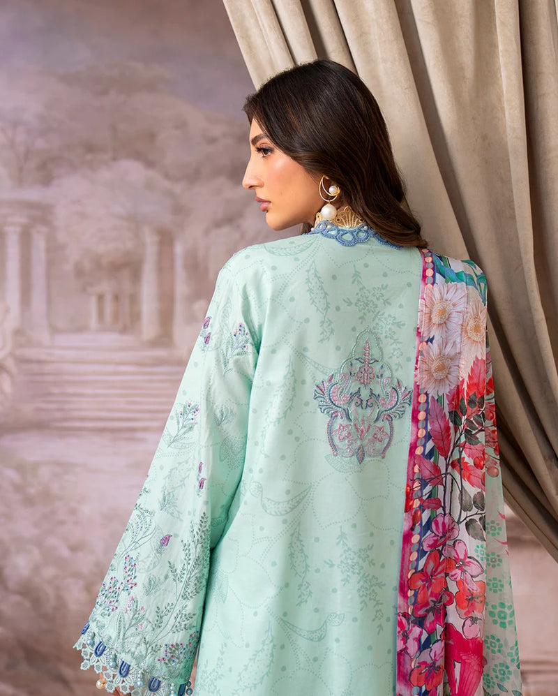 Avira 7A - Aezel Embroidered Cambric - Roheenaz