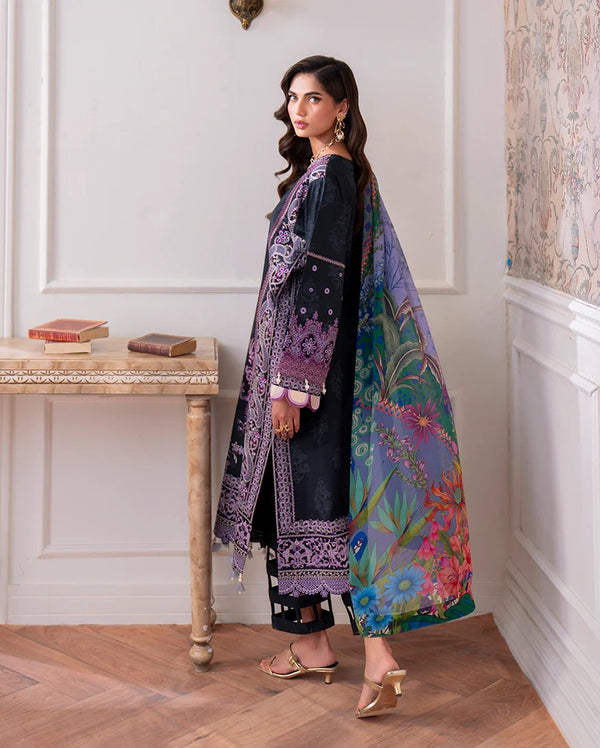 Emera 5A - Aezel Embroidered Cambric - Roheenaz