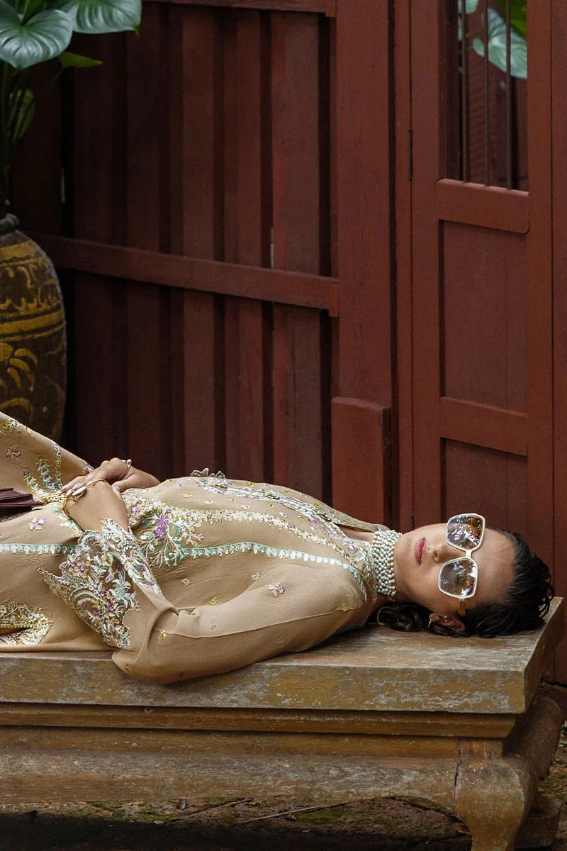 Ardena - Nuvera Unstitched Raw Silk - Mushq Hemline