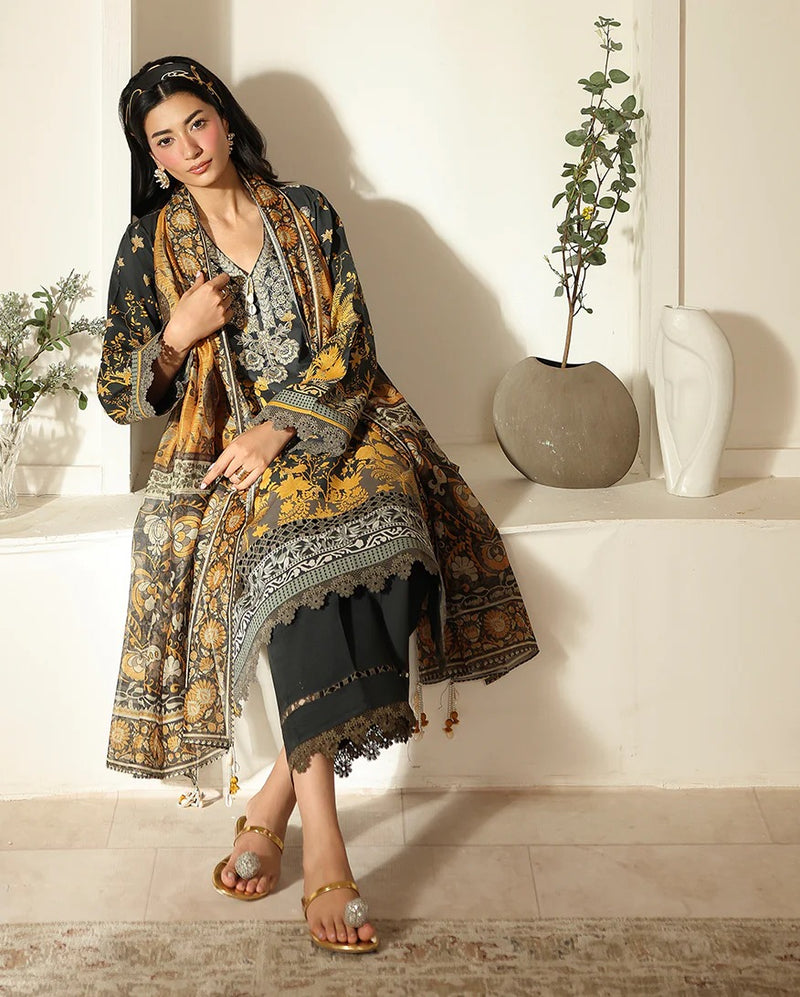 RNZ08B Zimal - Pareesa Printed Cambric - Roheenaz