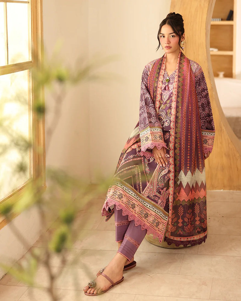 RNZ04B Mahveena - Pareesa Printed Cambric - Roheenaz