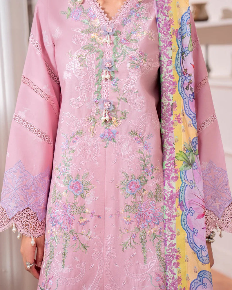 Evale 8B - Aezel Embroidered Cambric - Roheenaz