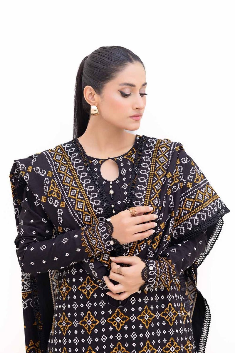 K-42003L - 3 Pc Unstitched Printed - Gul Ahmed