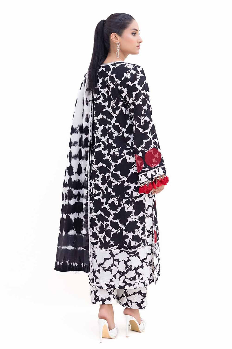 K-42019L - 3 Pc Unstitched Printed - Gul Ahmed