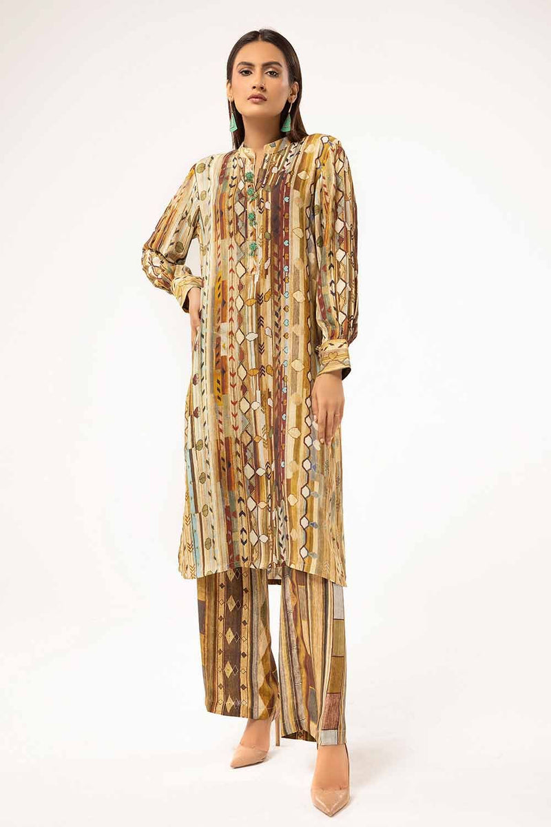 VT-42007 - 3 Pc Unstitched Printed - Gul Ahmed