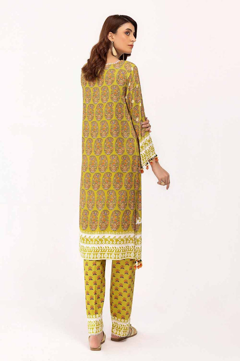 VT-42009 - 3 Pc Unstitched Printed - Gul Ahmed