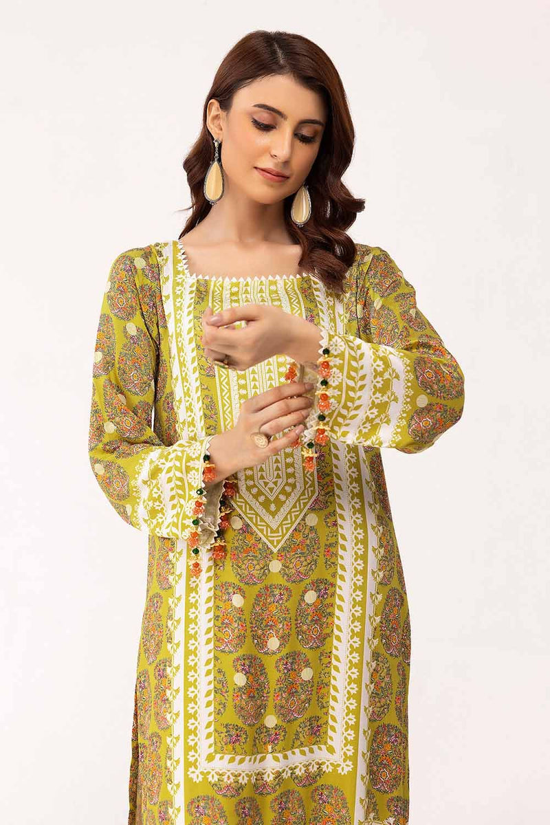 VT-42009 - 3 Pc Unstitched Printed - Gul Ahmed