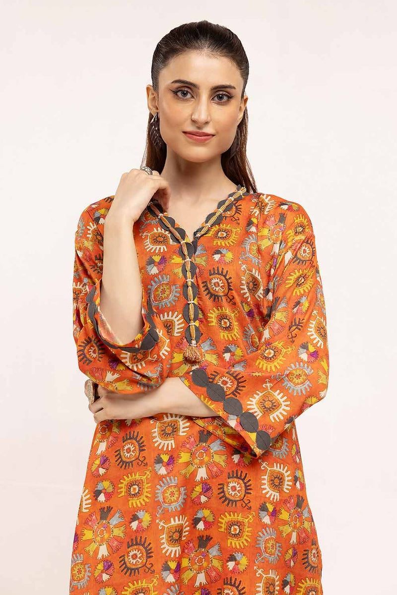 VT-42010 - 3 Pc Unstitched Printed - Gul Ahmed